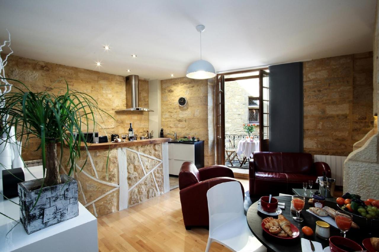 In Sarlat Luxury Rentals, Medieval Center - Maison Fenelon Exterior photo